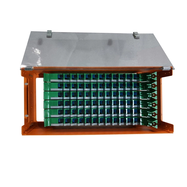 How long should the fiber optic cable insertion junction box be 