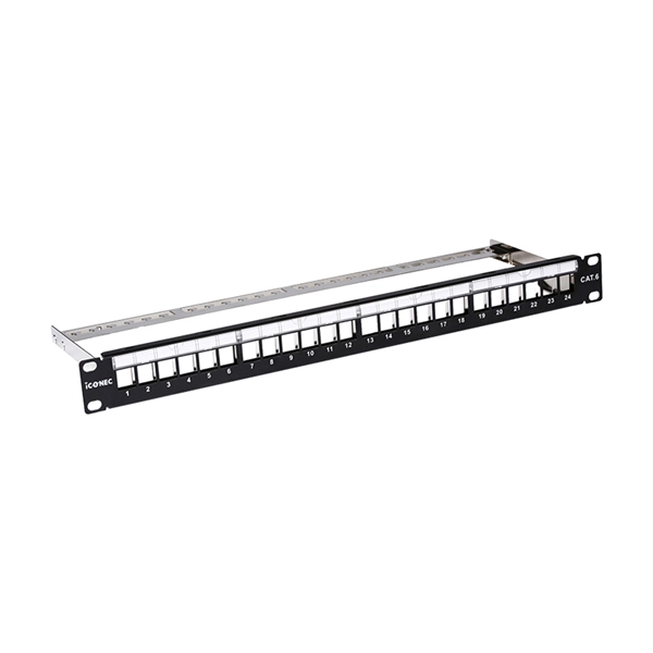 Vertical cable tray horizontal fixing clamp
