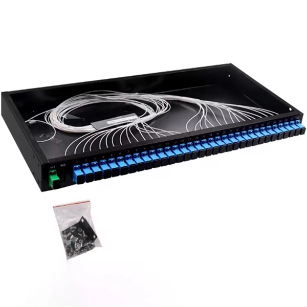 How to set up the fusion splice tray for ribbon fiber optic cables