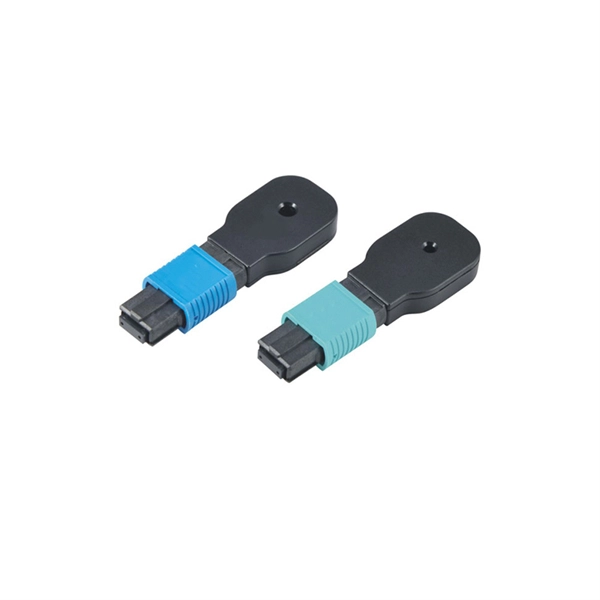 Connection of fiber optic terminal box and patch panel