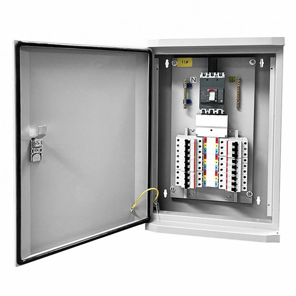 What kind of experiment is done on the low-voltage busbar