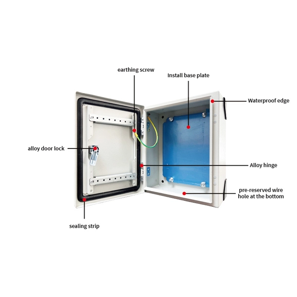 Inside the mobile fiber optic cable box